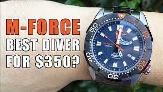 Best $350 Diver? Orient M-Force Bravo Automatic Dive Watch Review (SEL0A002D0) - Perth WAtch #129