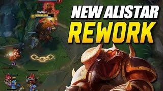 The NEW ALISTAR REWORK – MORE STUNS? A JUNGLER? (League of Legends)