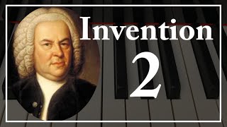 【Bach】Invention 2 ｜インベンション第2番－バッハBWV773