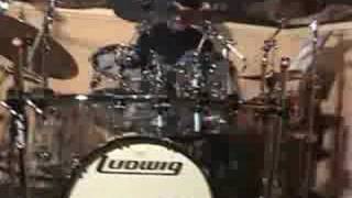 Ludwig Vistalite Clear com Fernando Falvo