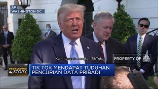 Trump Pertimbangkan Blokir Tik Tok