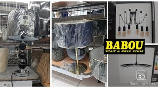 BABOU ARRIVAGE LAMPES LUMINAIRE SAMEDI 25 JANVIER