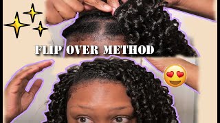 FLIP OVER IVY METHOD: JE TESTE POUR LA PREMIERE FOIS (tissage  ouvert )