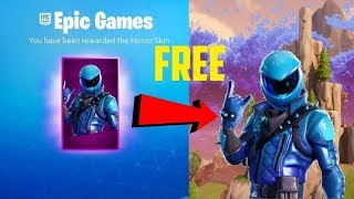 FORTNITE: AVOIR LE SKIN HONOR GRATUITEMENT !