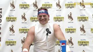Wyoming Football: Logan Wilson Post CSU