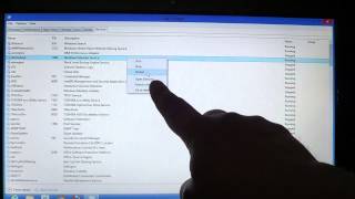 Windows 8 - Task Manager - Services tab