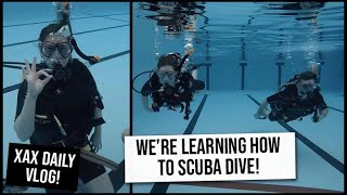 We're Learning How to Scuba Dive in the UK! | xameliax Daily Vlog (gifted-ad)