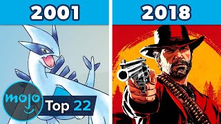 Top 22 Best Selling Video Games of Each Year (2000 - 2021)