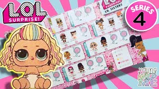 LOL Surprise Series 4 Lil Sisters Reveal LOL Dolls New Clubs! Decode Secret L.O.L. Surprise Messages