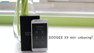doogee x9 mini самый крутой обзор Unboxing