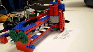 LEGO Dotmatrix Printer