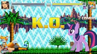 AN Mugen Request #50: CM Punk & Silver VS Tails & Twilight Sparkle