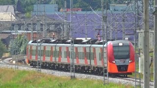 "По новому 4 пути!" Электропоезд ЭС2ГП-002 "Ласточка-Премиум" №838 "Москва - Иваново"