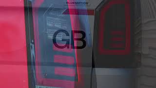 VW T6 Transporter Tailgate LED Dynamic Rear Lights made by Van-X