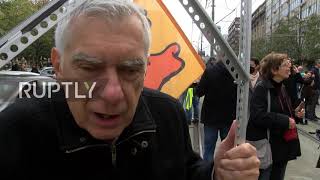 Serbia: Protesters demand judicial investigations into ministers named in Pandora Papers leak
