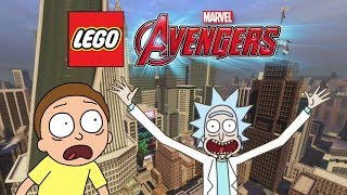 Creating RICK and MORTY! | LEGO Marvel's Avengers Customs