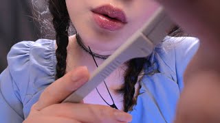 Up Close ASMR on Your Eyes and Face with Breathing for Your Sleeping and Anxiety Relief