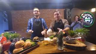 Мастер класс "Как приготовить немецкий бургер"