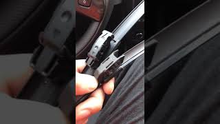 Замена оригинальных дворников на аналог BOSCH