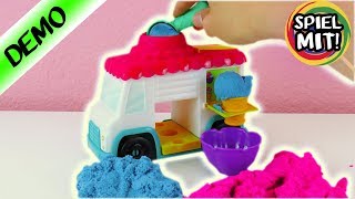 Kinetic Sand Ice Cream Truck | Eiswagen für tolle Eiskreationen aus Super Sand | kneten & entspannen