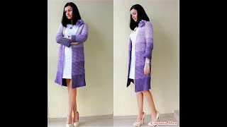 Вяжем Кардиган Крючком - модели 2019 / Knit Cardigan Crochet / Strickjacke Crochet