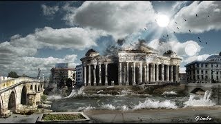 Photoshop - Skopje Earthquake