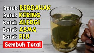 TIDAK PERLU OBAT ANEH-ANEH! CUKUP 1 GELAS, SEGALA JENIS BATUK SEMBUH TOTAL || SEHAT TUBE