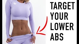 LOWER AB WORKOUT ? (these ab exercises will burnnnnnn!!!)