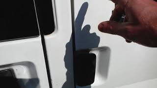 Ремонт ручки двери Ford transit. 2002 г.в.