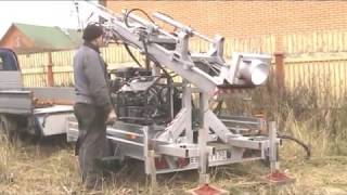 Многоцелевая малогабаритная буровая установка Техоптим UDM-3000