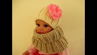Crochet Snood cowl Baby Child's 3 months up to 3 years - Designed by Happy Crochet Club