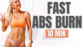 FAST ABS BURN Circuit Workout | 10 Minute Home Exercises