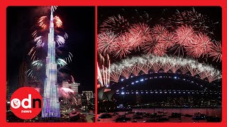 New Year 2022: SPECTACULAR Fireworks Around the World