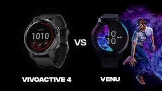 Confronto tra Garmin Vivoactive 4 e Venu