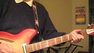 Rickenbacker Guitar 360-12 Demo with What You're Doing- Beatles