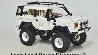 Lego Technic MOC Land Rover Discovery 3