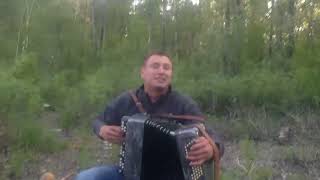 Когда яблони цветут - на баяне