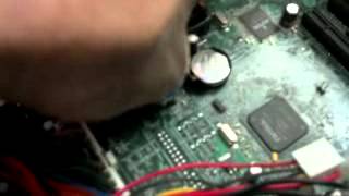 Steps for removing the BIOS password from a Dell C521