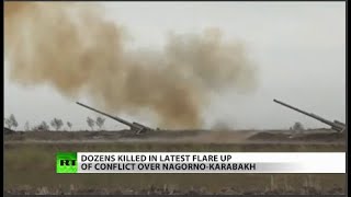 Armenians & Azeris clash as truce crumbles (Full show)