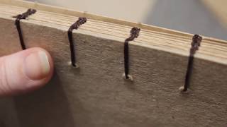 Как сделать блокнот с открытым переплетом / How to make notebook with open binding