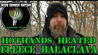 HotHands Heated Fleece Balaclava - Great for Extreme Cold Weather Camping, Backpacking, and Hiking