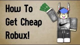 |Roblox CHEAP! ROBUX!!! it works omg how to get cheap robux link in desc PAYPAL}