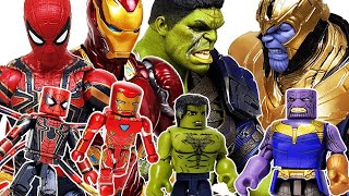 Avengers Minimates Go~! Iron Man, Hulk! Captain America, Spider-Man, Thanos, Thor!