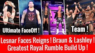 Roman-Brock Ultimate Face-Off ! Braun & Lashley Team ! WWE Raw 4/23/2018 Highlights 23 April 2018