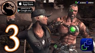 Mortal Kombat X iOS Walkthrough - Part 3 - Battle Mode: Silver Scorpion, Gold Sonya Fatality