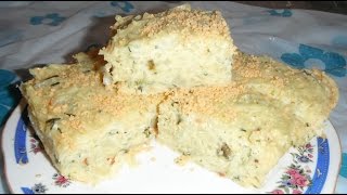 Заливной пирог с капустой в микроволновке