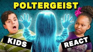 Kids Watch Poltergeist For The First Time (Try Not To Get Scared Challenge)