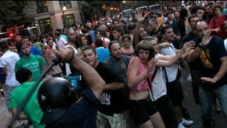 Handfester Protest nach Billigung des jüngsten Sparpakets in Madrid