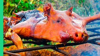 TWISTED Cuban LECHON in Cuba!!! Pork Hammock!!