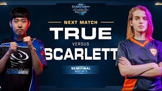TRUE vs Scarlett ZvZ - Ro4 - WCS Challenger 2018 Season 3 – NA